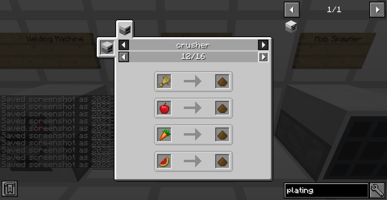 crusher recipe