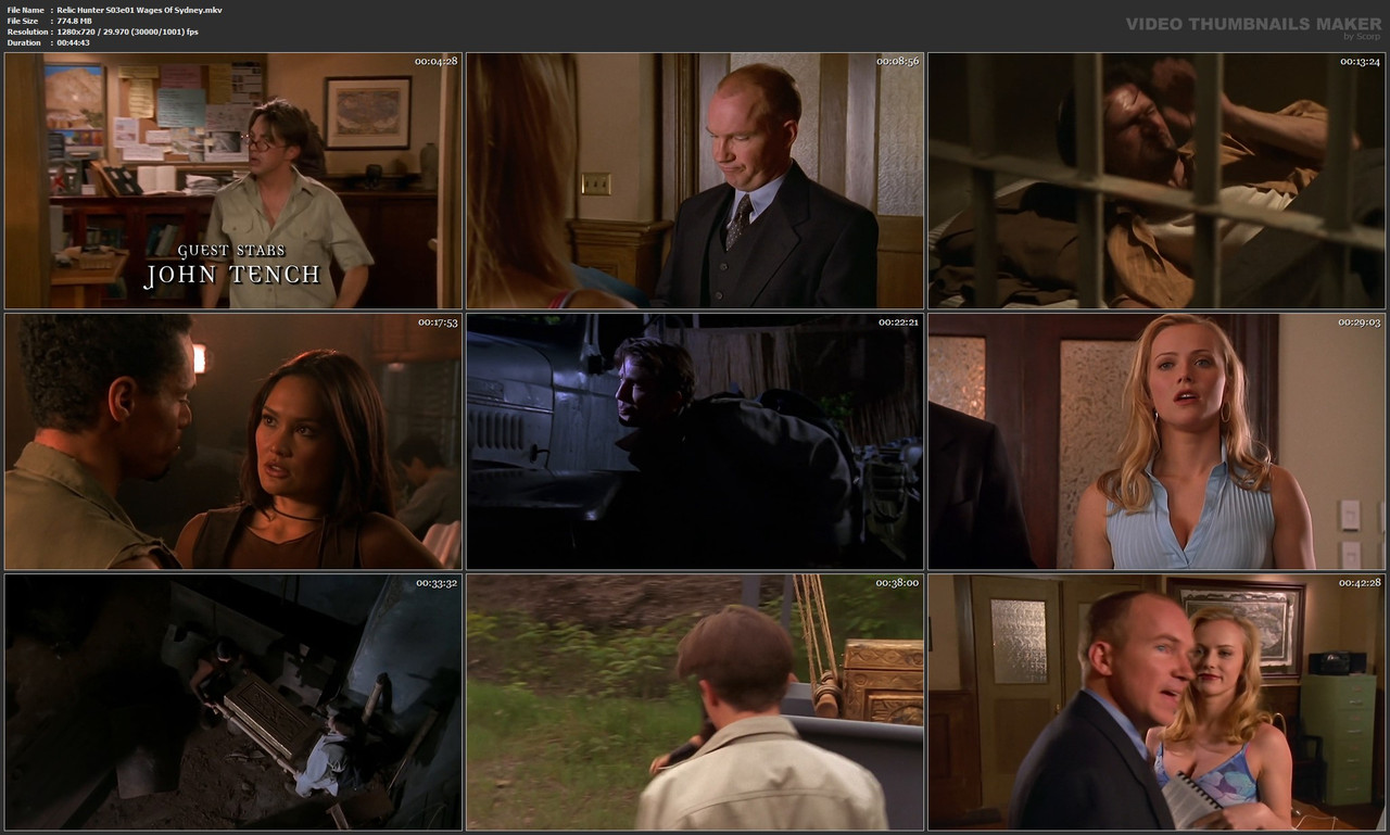 Relic Hunter S03e01 Wages Of Sydney.mkv