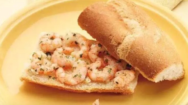 Bocadillo de gambas