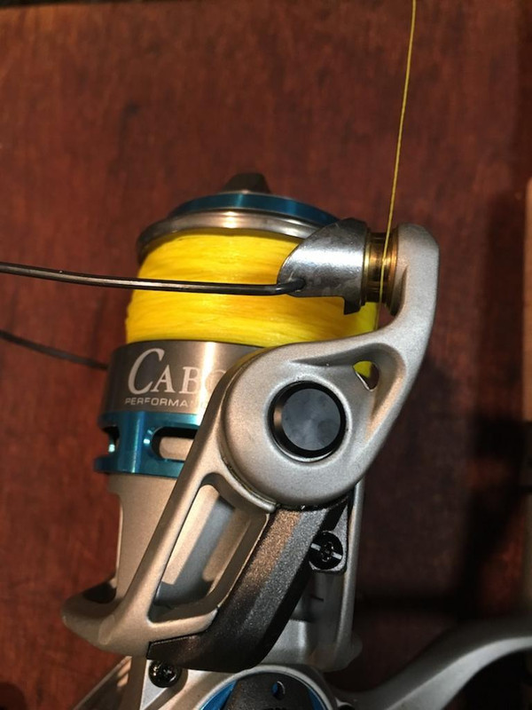 Why does my spinning reel do this?  Dedicated To The Smallest Of Skiffs