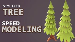 Modelling a stylized tree in Maya Modelling a stylized tree in Maya
