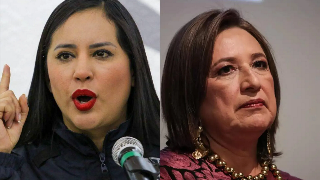 Sandra Cuevas critica a Xóchitl Gálvez por estar abajo en las encuestas