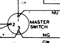 1971 Norton Commando Ignition Switch
