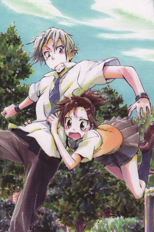 gokudera-hayato-and-miura-haru-katekyo-hitman-reborn-a66ff9f19d3204892651ba82ba0b214e-1