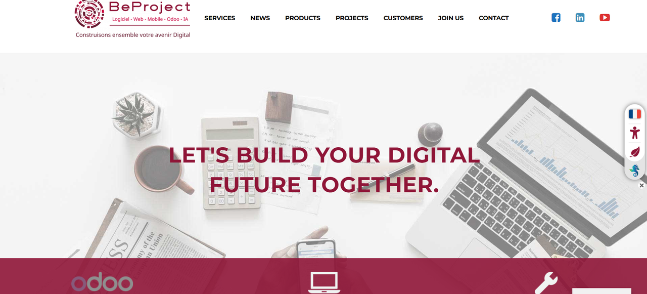 Odoo Development Company in France BeProject