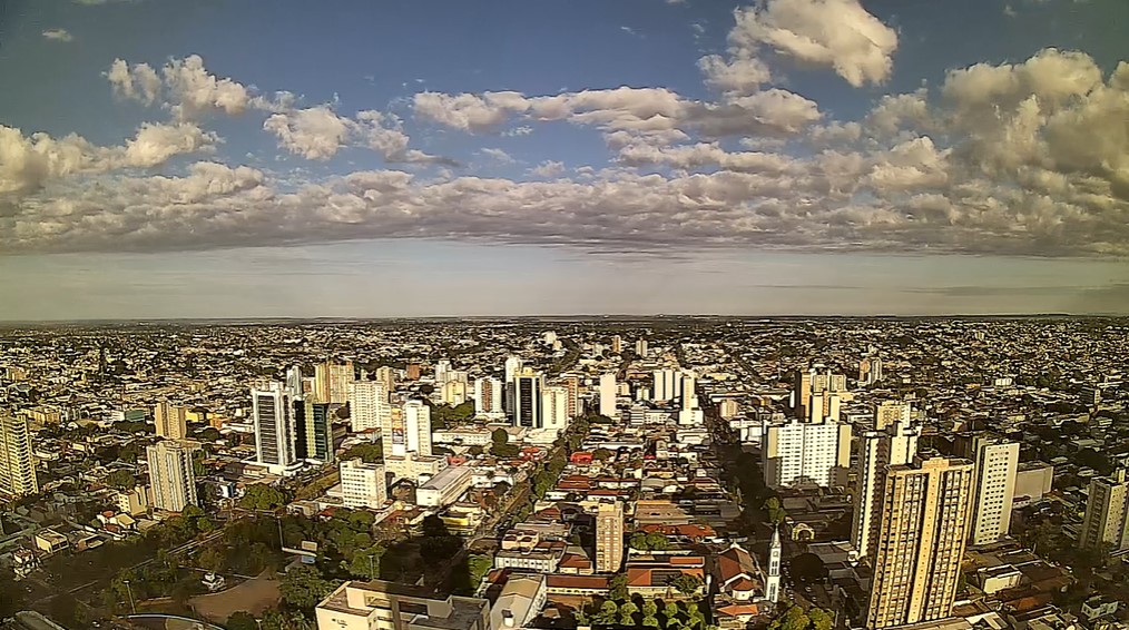 Campo Grande nesta manhã de sexta-feira