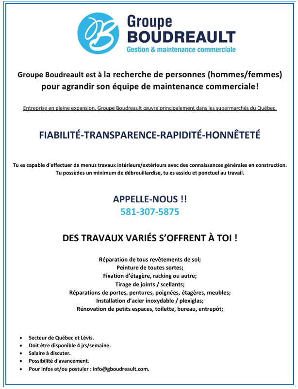 longue fiche descriptive offre d'emploi