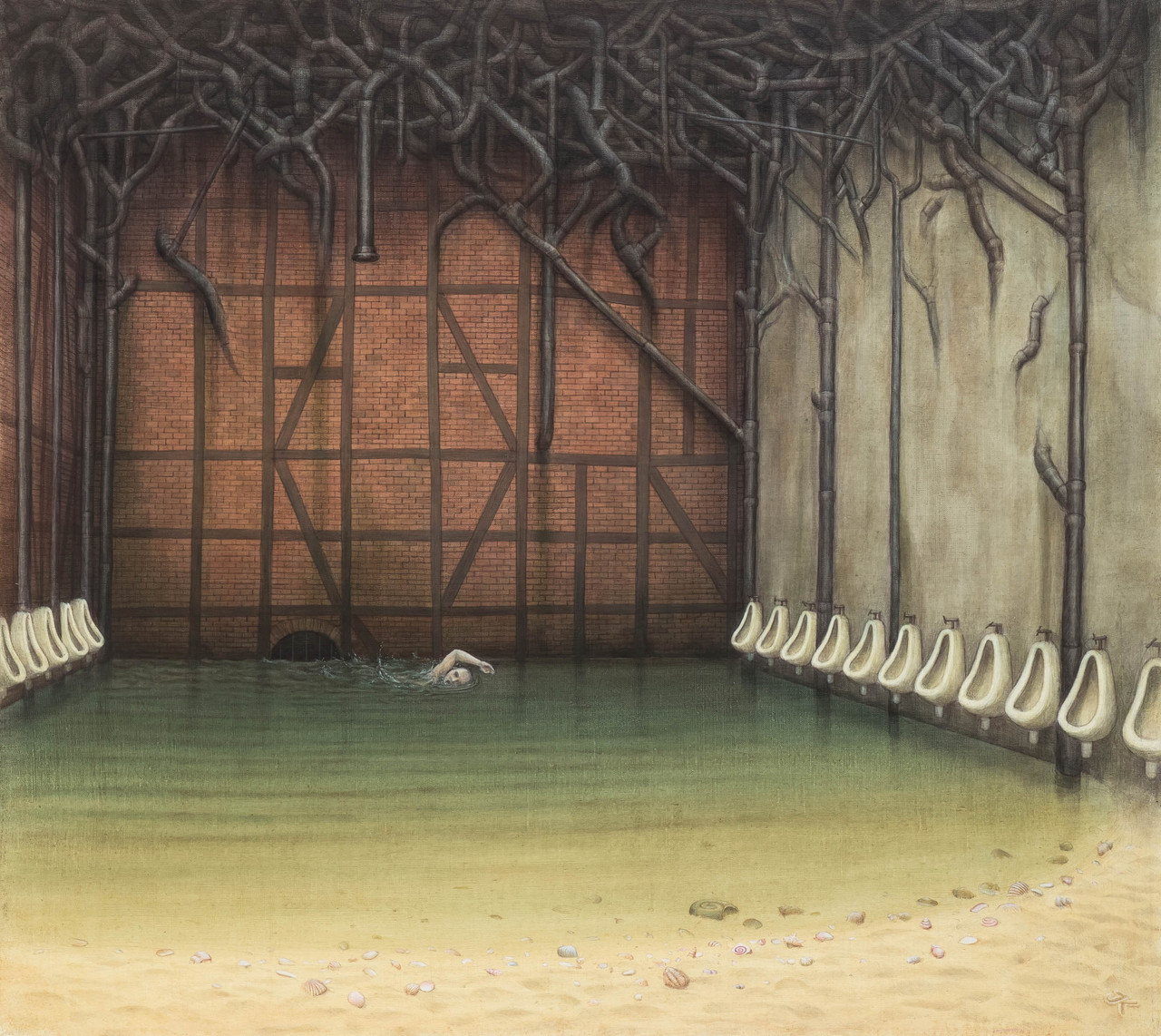 Jacek_Yerka_(ur_1952_Torun)_Depresja_1981