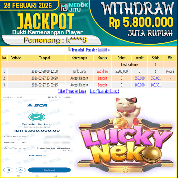 jackpot-permainan-slot--lucky-neko-pg-soft--rp-5800000--dibayar-lunas-di-medokjitu