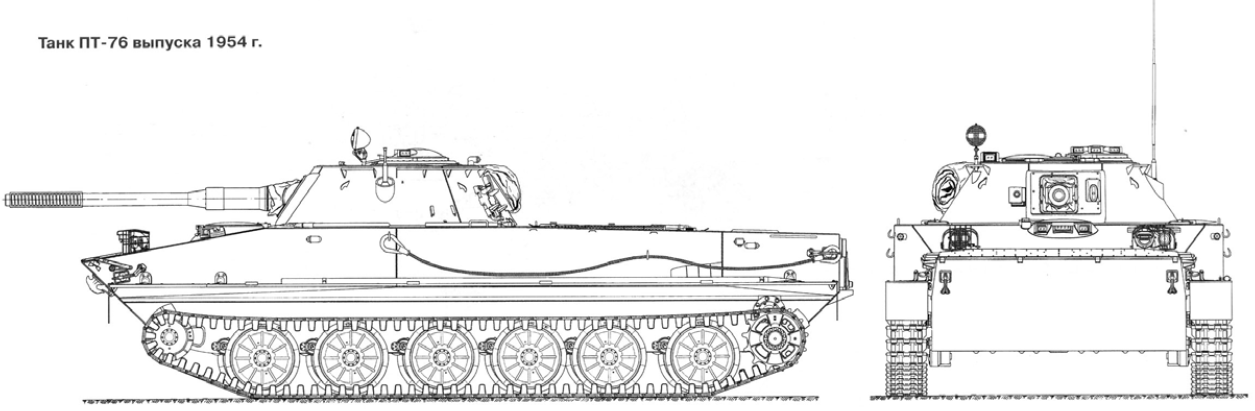 Базовой п т. Пт-76 чертежи. Пт-76 плавающий танк трансмиссия. Пт-76б Размеры. Пт-76б чертежи.