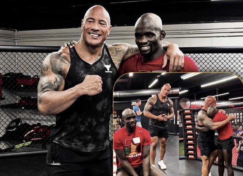 Скалата подари обзаведена къща на разорен UFC боец