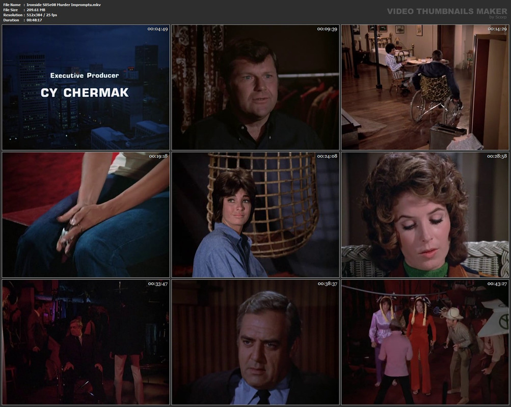 Ironside S05e08 Murder Impromptu.mkv