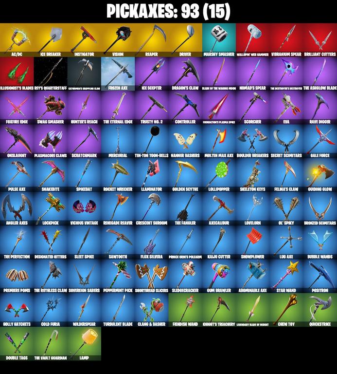 pickaxes comp