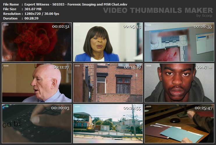Expert Witness - S01E03 - Forensic Imaging and MSN Chat.mkv