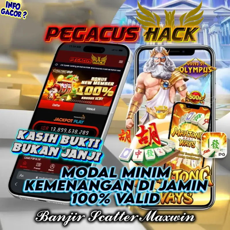 PEGASUS HACK | Sekali Sentuh Langsung Menyebar! Rahasia Slot Hoki Viral 2025 Gacor Terbukti