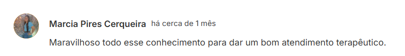 Depoimento de aluna