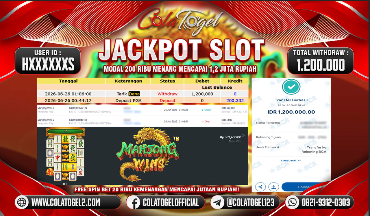 JACKPOT SLOT GACOR!!