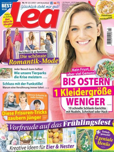 Cover: Lea Frauenmagazin No 13 vom 22  März 2023