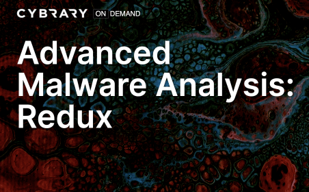 Advanced Malware Analysis: Redux Advanced Malware Analysis: Redux