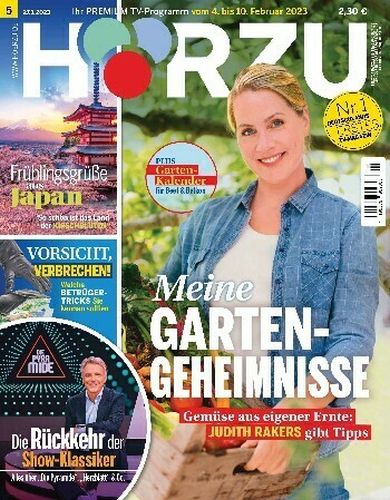 Hörzu Fernsehzeitschrift No 05 vom 27 Januar 2023 Hörzu Fernsehzeitschrift No 05 vom 27 Januar 2023