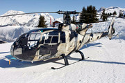 SA342J(S) F-HGUN (cn.1058) as seen at Courchevel. Now flying as 