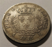 Francia: 5 Francos - Luis XVIII - Bayona, 1815 IMG-20210127-200004