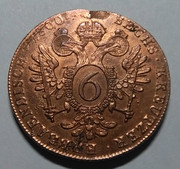 6 Kreuzer de Francisco II - Austria, 1800 IMG-20190115-122428