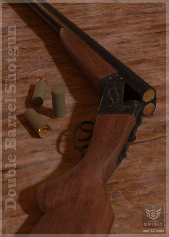 Double Barrel Shotgun