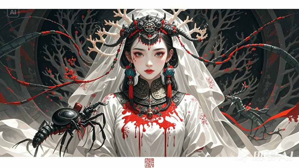 八岁孩童尿房梁，邪术反被童尿破，疯妻疯妇惨叫连连
