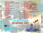 Sinan Sakic - Diskografija - Page 2 Sinan-Sakic-Skenderija-2001-zadnja