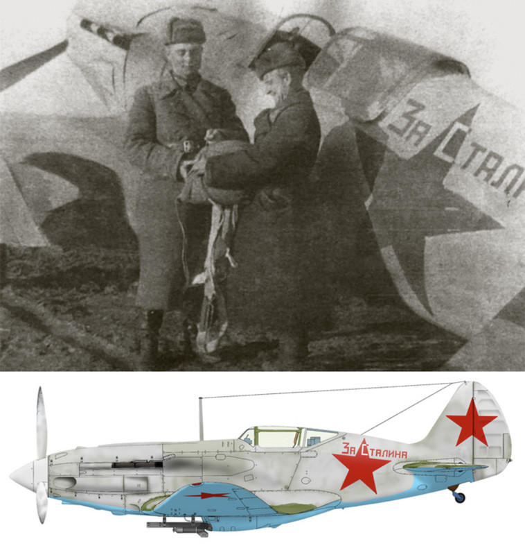 Mikoyan-Gurevich-MiG-3-148IAP-For-Stalin-flown-by-pilot-Maj-Yakov-Titayev-battle-for-Kharkov-1942-01