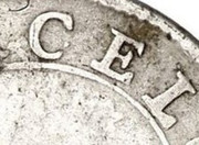 1 peseta Barcelona 1810 con resello de Brasil(?) 4569983l-dalsa