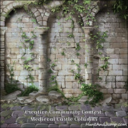 CCC Medieval Castle Columns