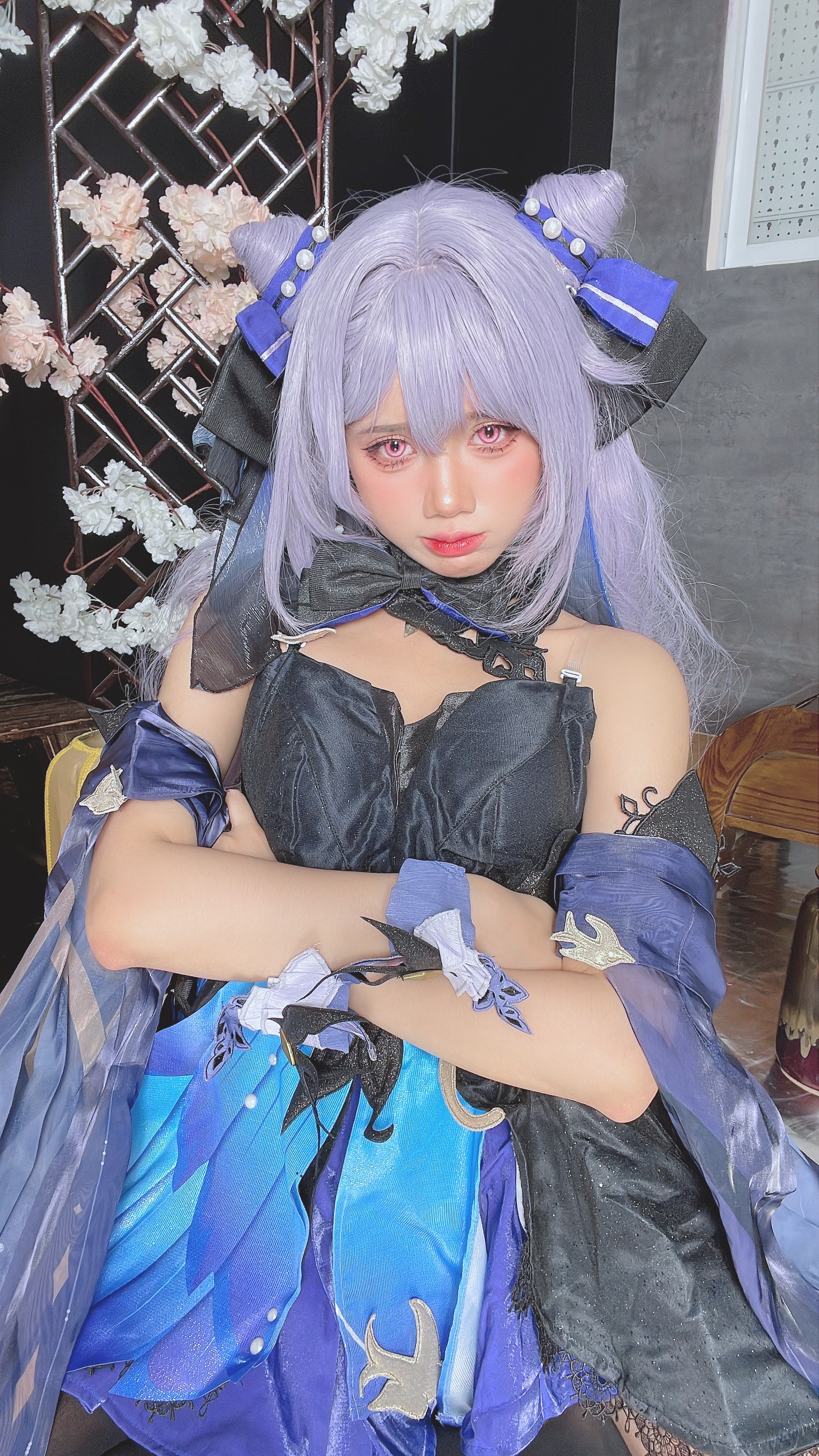 PoppaChan Keqing Cosplay (Genshin Impact) – 120 Photos 10 Videos 1.08GB插图2