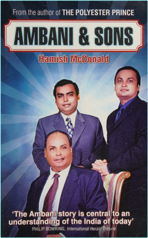 AMBANI & SONS By Hamish McDonald PDFNonfiction (McDonald, Hamish, 1948-)