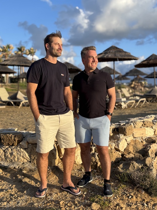 Vincent Willkomm und Thomas Brantl in Batumi