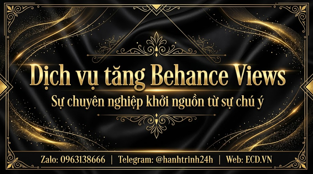 dịch vụ tăng behance views tự nhiên