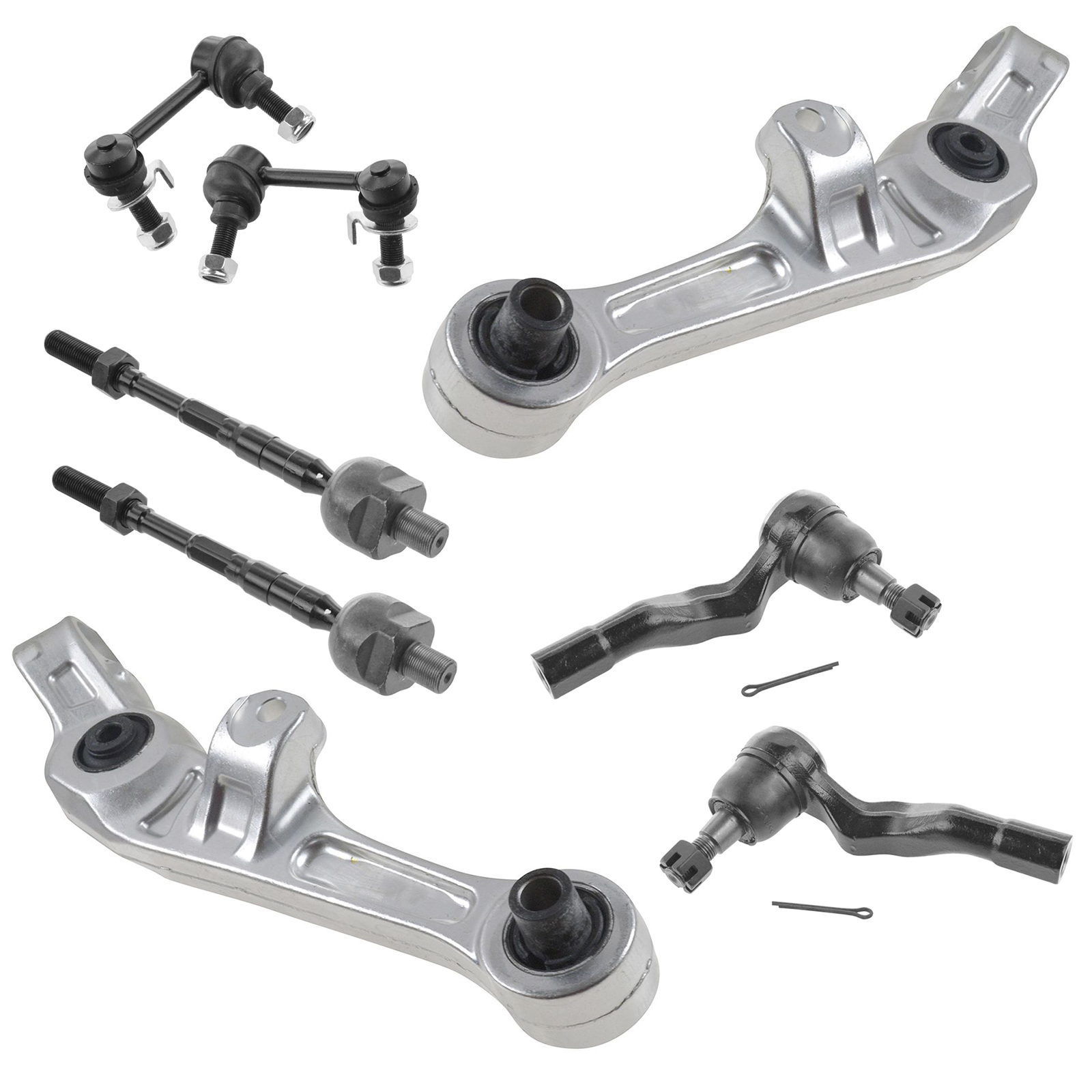Front Control Arm & Suspension Kit for 2003-2004 Infiniti G35 - 8pcs - Picture 2 of 6