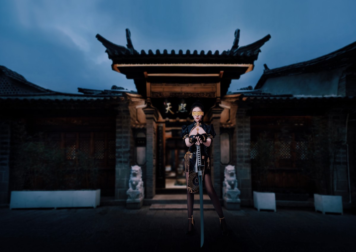 年年nnian 宁红叶角色Cosplay写真 武侠风图集插图4
