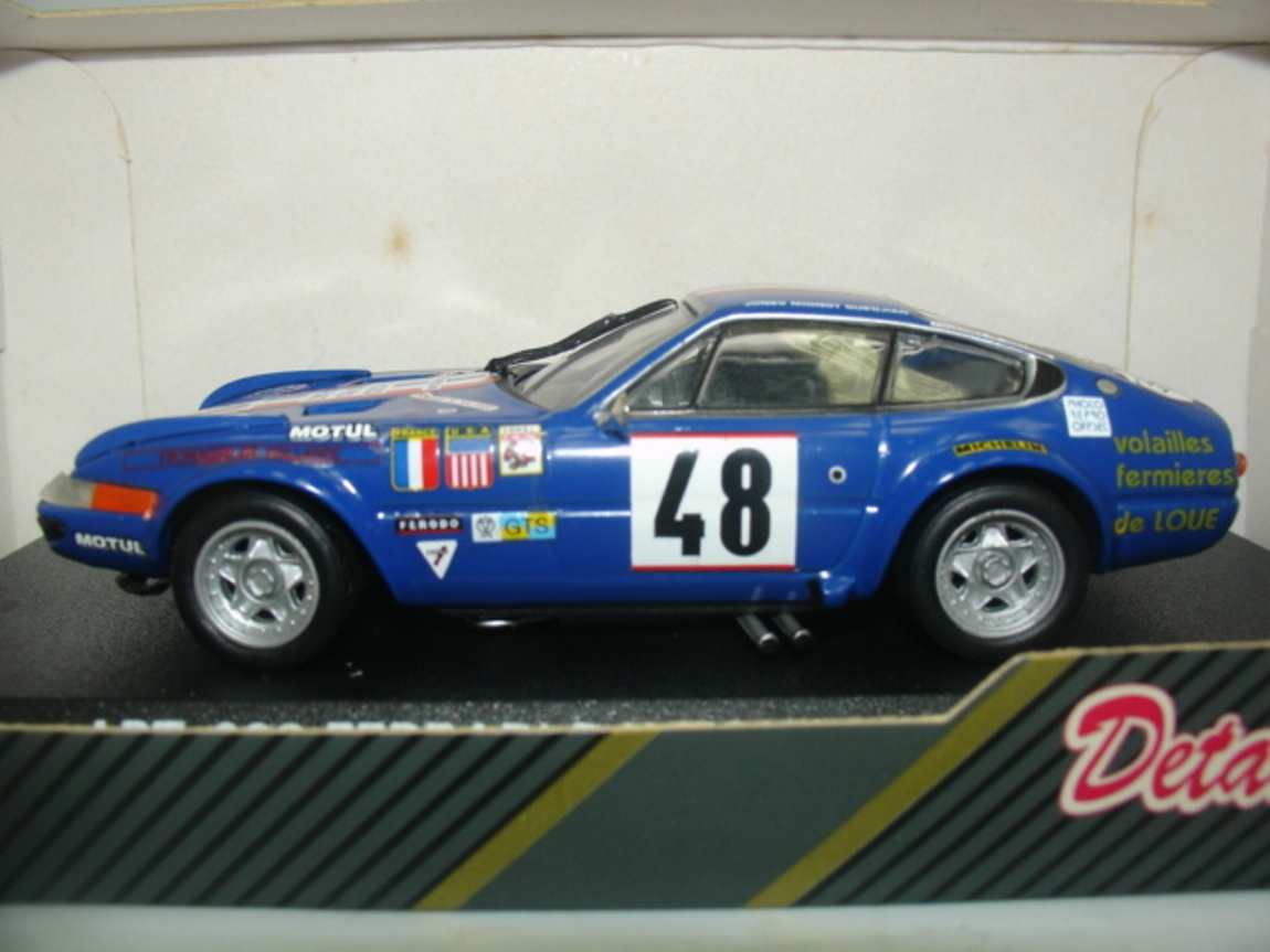 Ferrari 365 GTB/4 Daytona S3 Competizione #48 24h LeMans 1975 1:43
