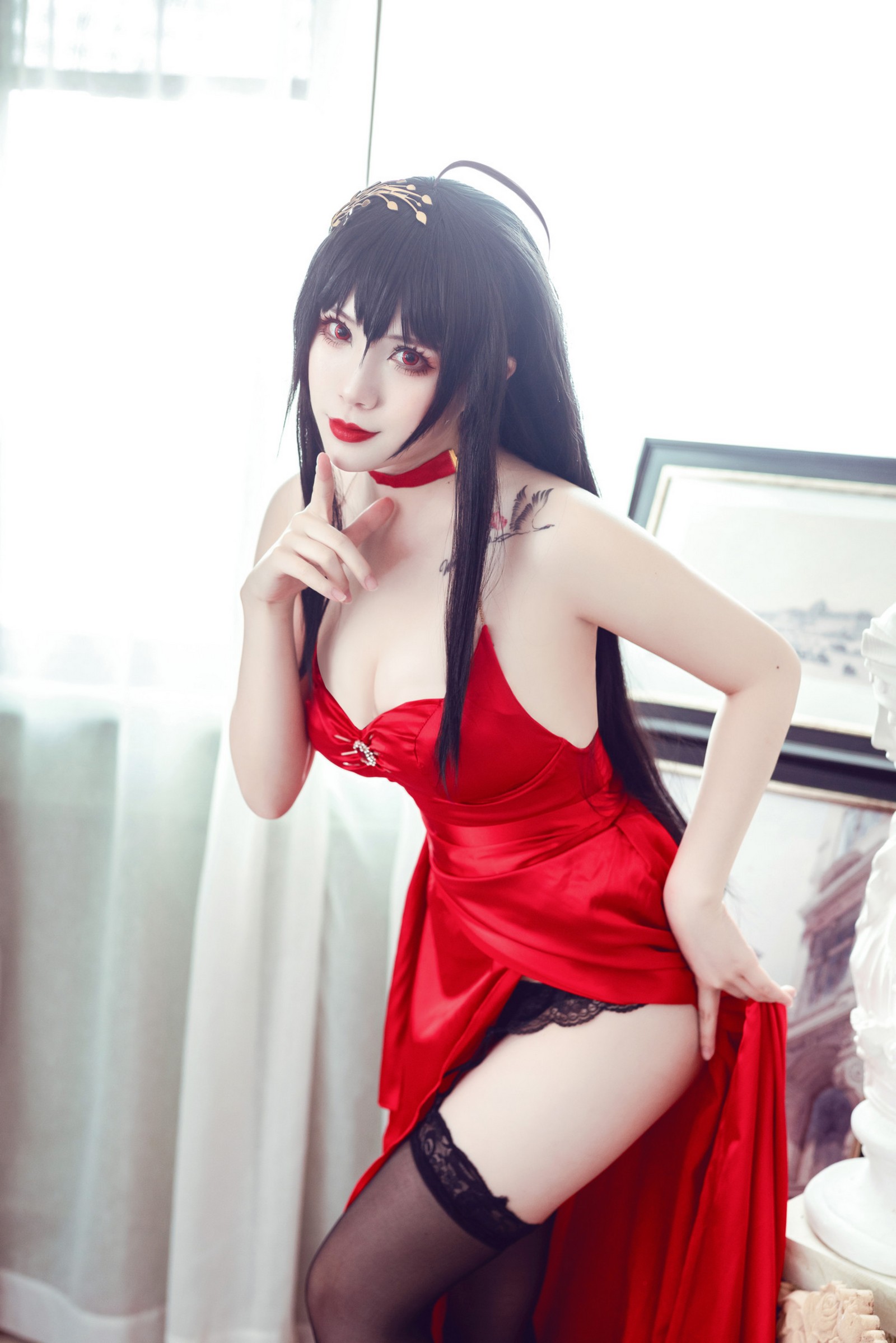 羊大真人 – 大凤 毒苹果 Cosplay 高清写真集（15P-153.3MB）碧蓝航线插图2