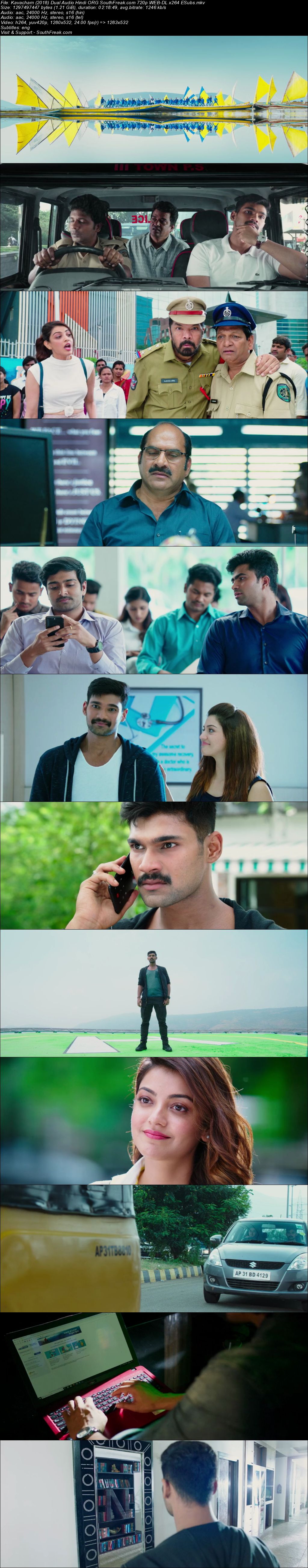 Kavacham 2018 Dual Audio Hindi ORG South Freak com 720p WEB DL x264 ESubs - hdhubflix, hubflix, hubflix hdmovieshub