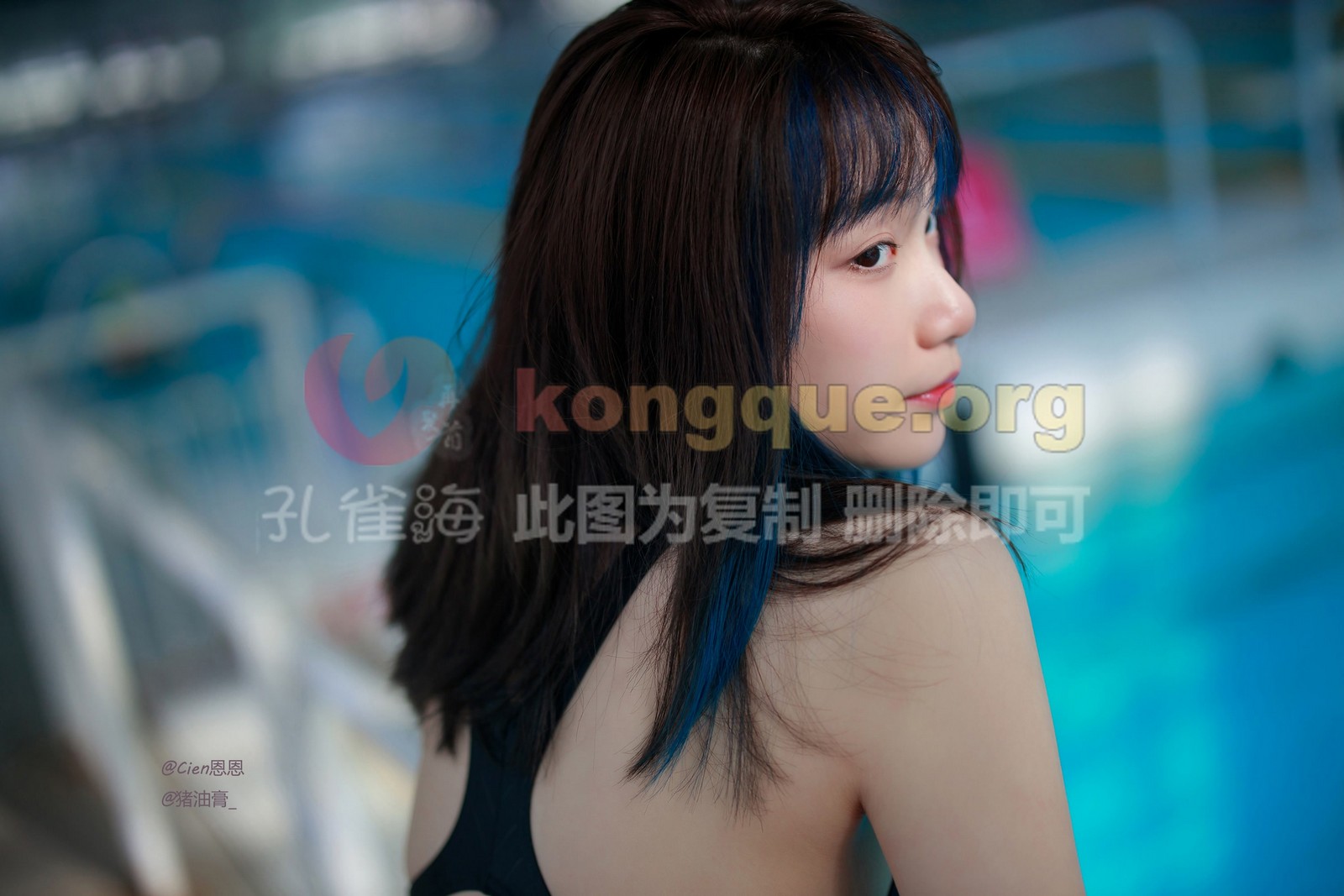 Cien恩恩 竞泳 Cosplay 写真｜高人气泳装高清图集（62P｜251MB）插图7