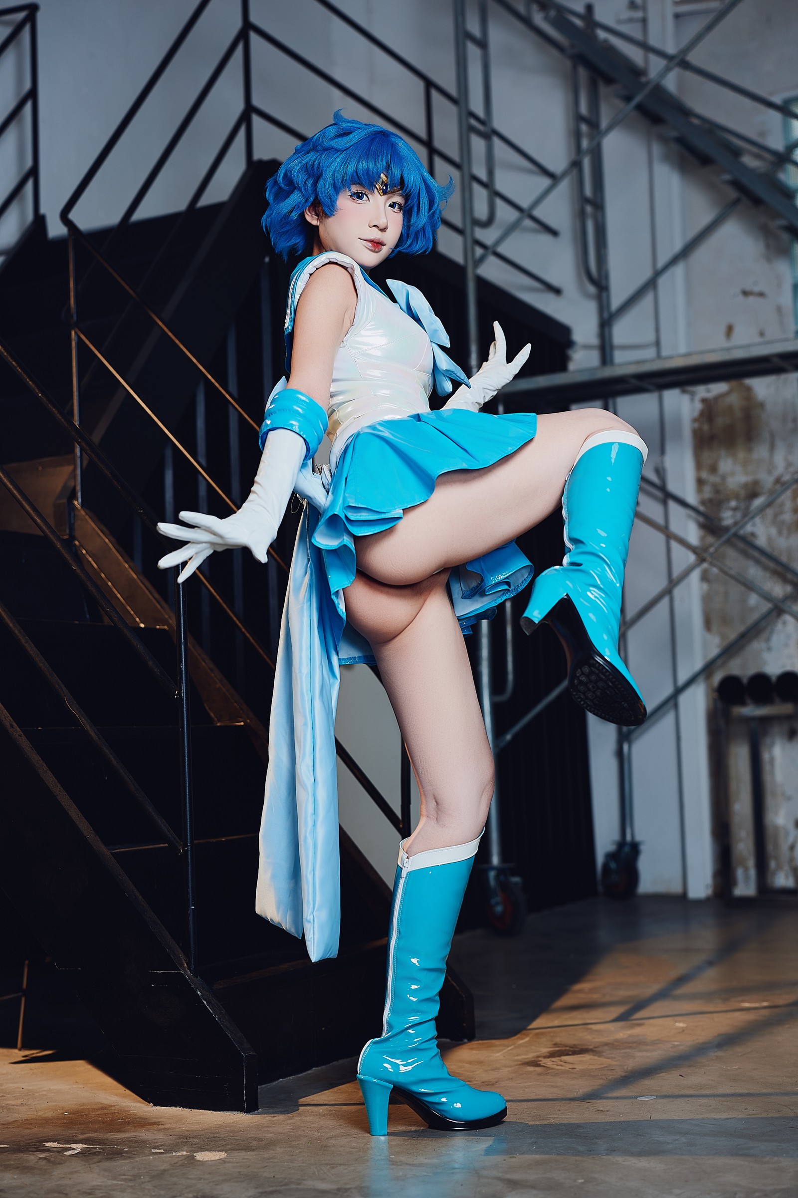 Puy Puy – Sailor Mercury 水手水星 Cosplay 写真（288P+10V-2.26GB）美少女战士插图6
