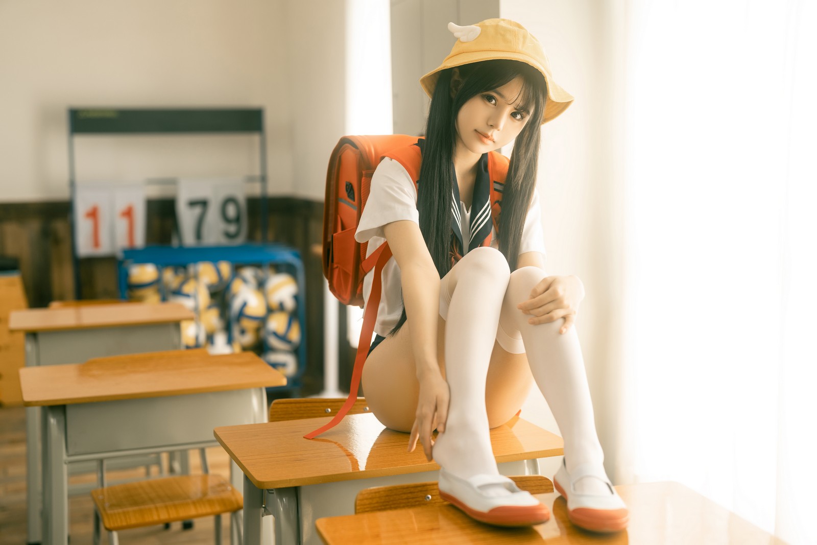 rua阮阮 小丸子 主题 写真图集｜可爱系少女高清摄影（88P｜1.21GB）插图8
