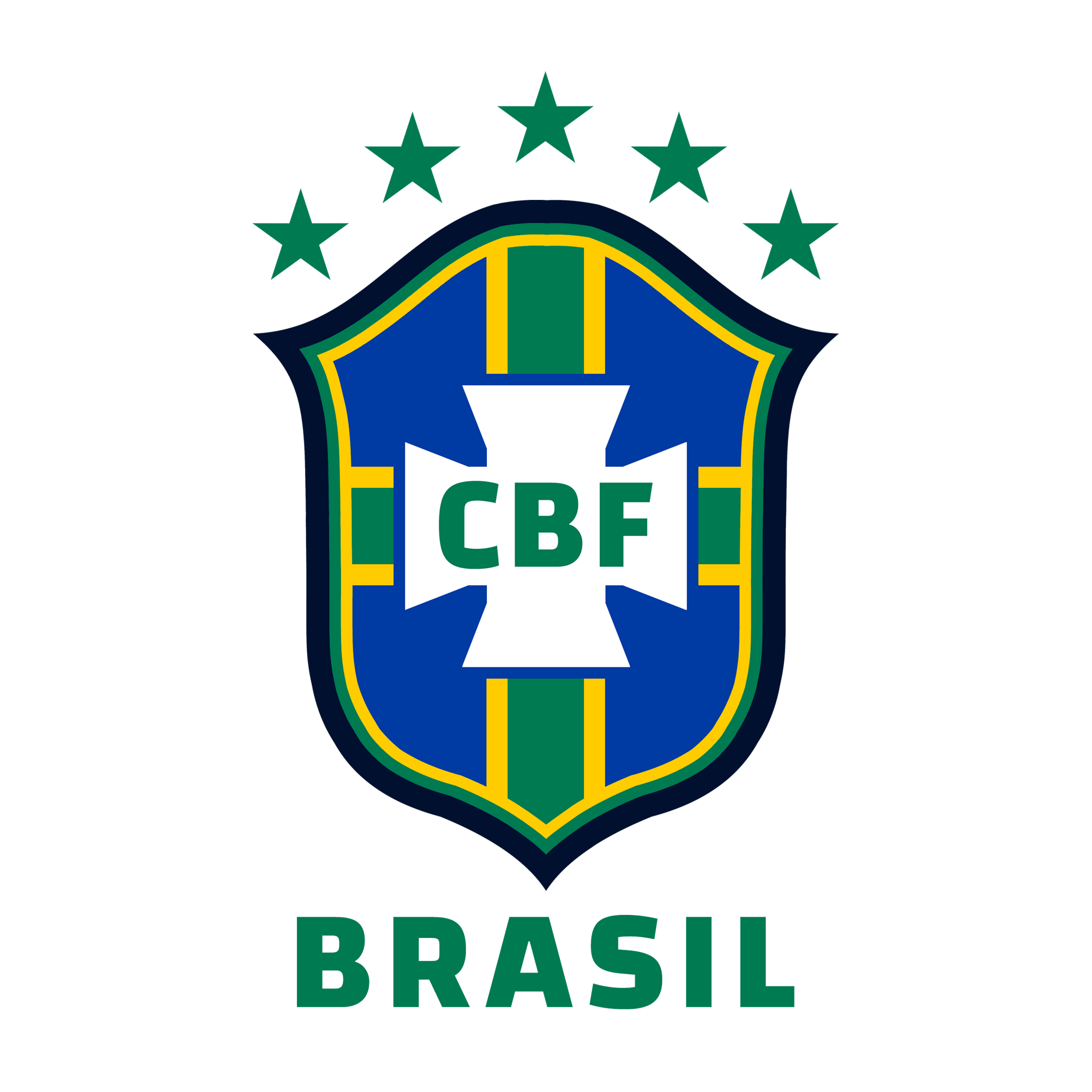 Brazil National Team Logo Brazil Team Reflex Crest Brazil National Team Logo Brazil Team Reflex Crest