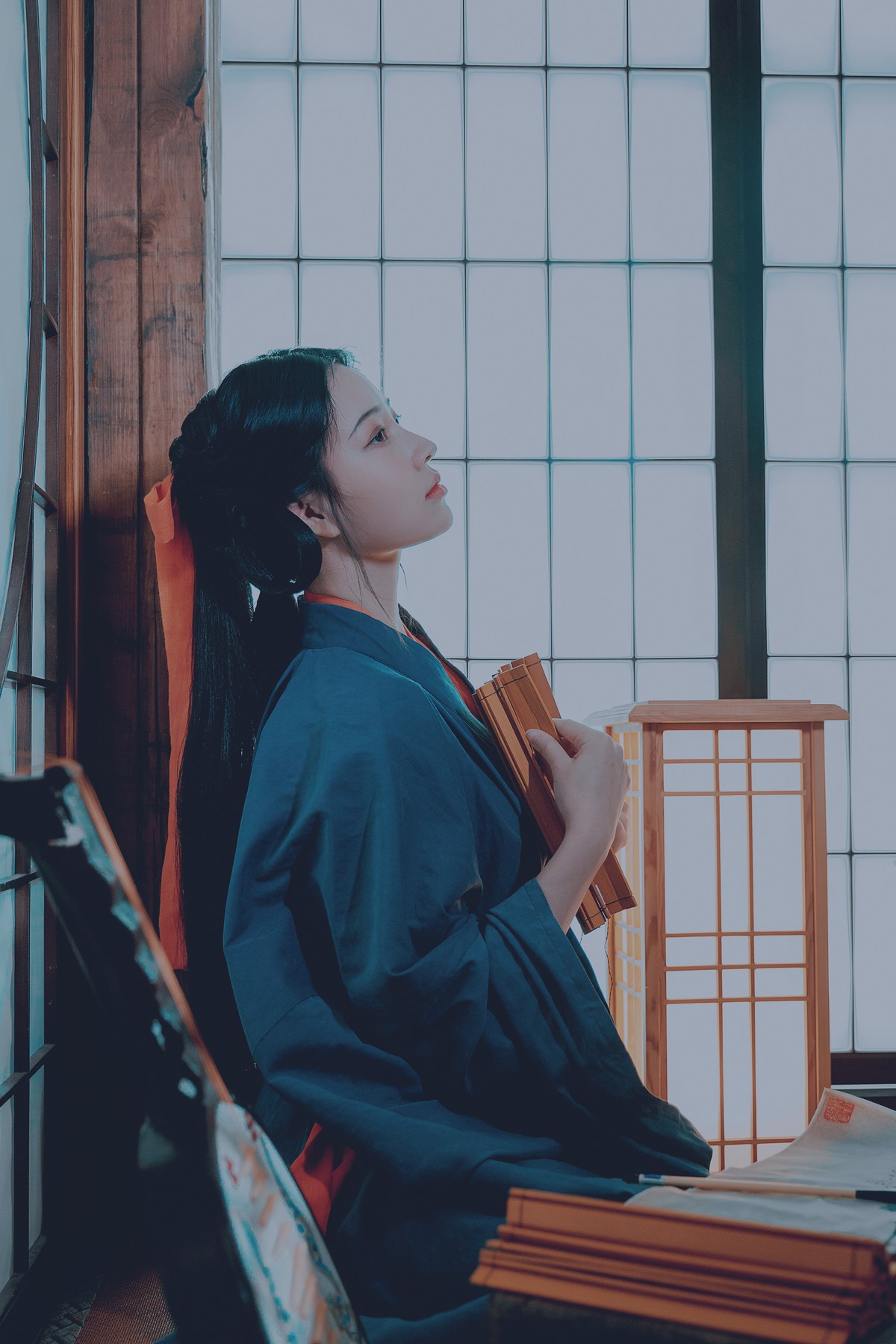 年年nnian 汉宫春月古风写真 宫廷风唯美图集插图2