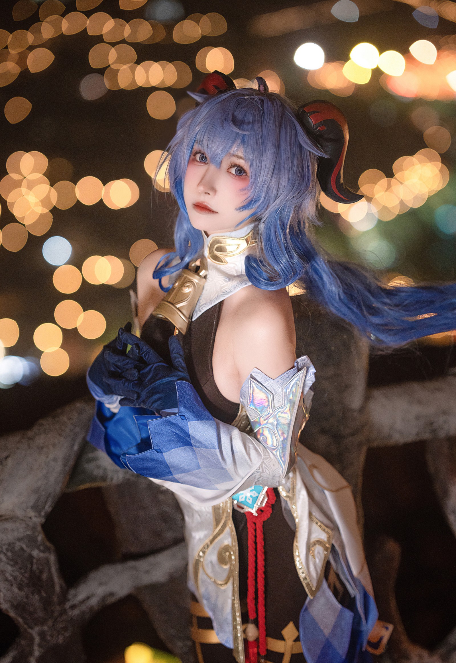 一千只猫薄禾写真 – 原神 甘雨 Cosplay 高清写真套图（16P / 38MB）插图