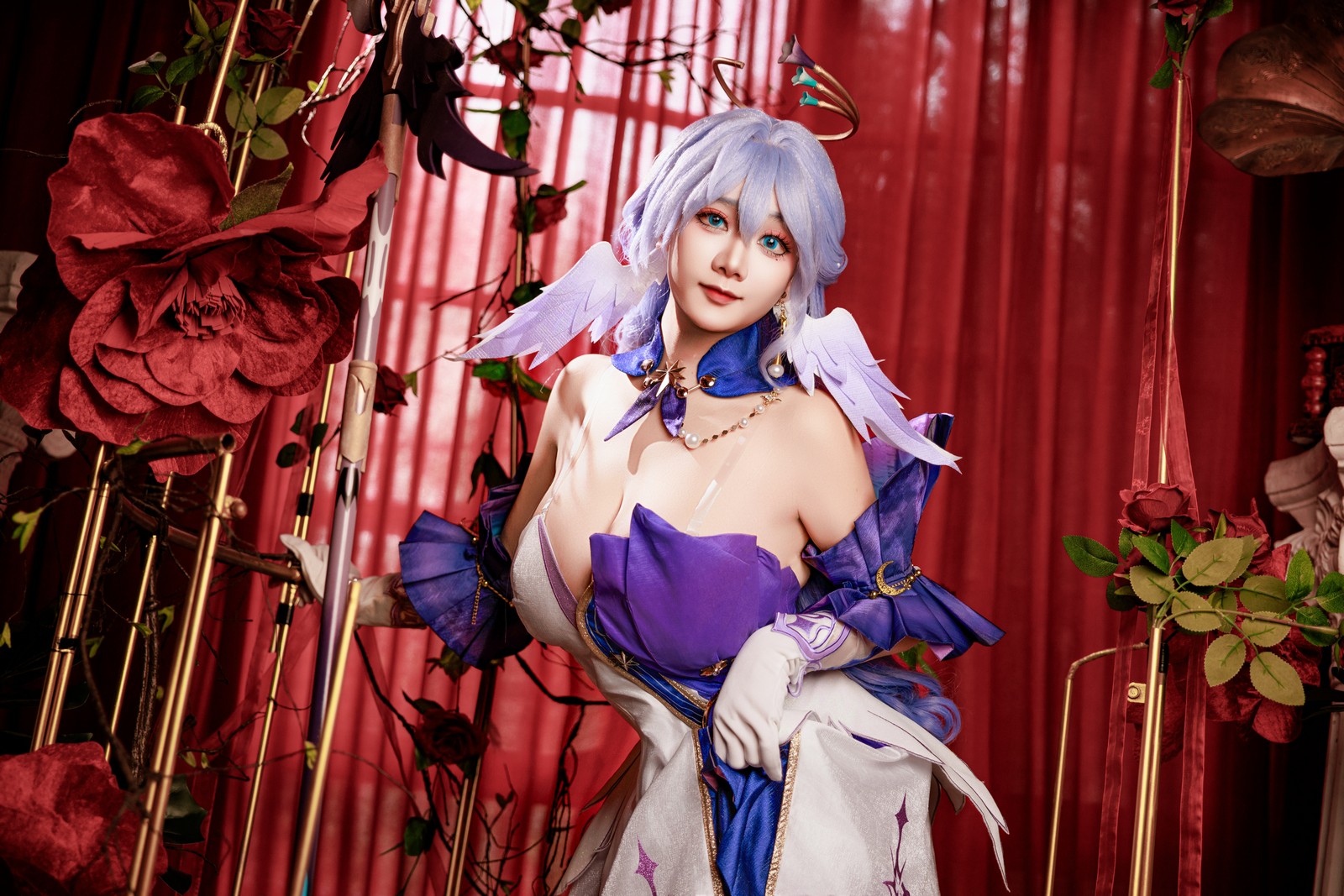 阿雪雪写真崩坏星穹铁道·知更鸟Cosplay图集（90P+1V / 1.04G）高清写真插图1