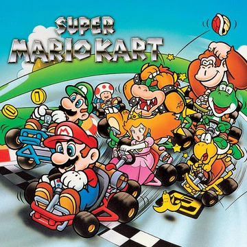 Super Mario Kart box art